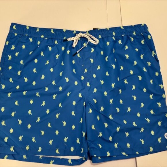 Eddie Bauer NWT Mens Sasquatch Big Foot 7" Inseam Volley Swim Trunk XXL 44-46 - Picture 3 of 6